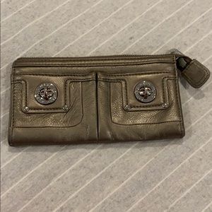 Marc by Marc Jacobs gold wallet